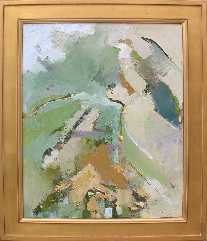 Watching Over Laurie Meyer, Hagan Fine Art oil on linen, 37x31 framed retail price $3,600 starting bid $1,200